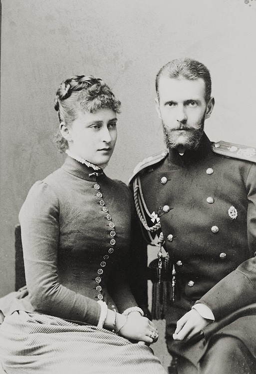 Великий князь Сергий Александрович и Великая княгиня Елизавета Феодоровна. 1884 г.