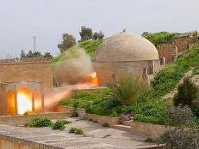 Боевиками ИГ взорван древний ниневийский монастырь