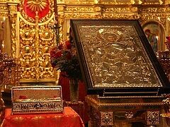 Десница великомученика Георгия Победоносца принесена в Толгский монастырь