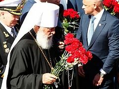 Одесса: митрополит Агафангел принял участие в торжествах в честь 70-летия Великой Победы