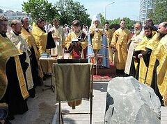 В Севастополе заложен храм в честь 70-летия Победы