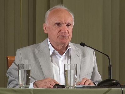 Профессор А.И. Осипов в Сретенской духовной семинарии 19 июня 2015 г.