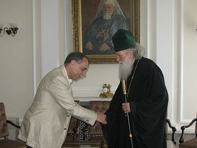 Болгарский Патриарх Неофит встретился с послом Болгарии в России
