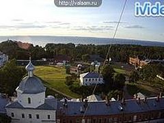 На сайте Валаамского монастыря теперь можно посмотреть прямую трансляцию с веб-камер