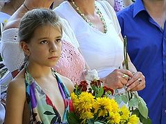 Horlivka commemorates Those killed on “Bloody Sunday” last year