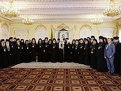 Состоялась встреча Святейшего Патриарха Кирилла с делегациями Поместных Православных Церквей