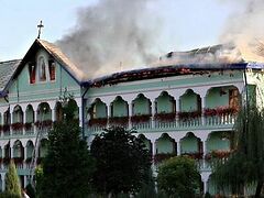 В монастыре на юго-западе Украины ликвидирован крупный пожар