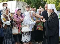 Предстоятель Украинской Православной Церкви прибыл на Донбасс