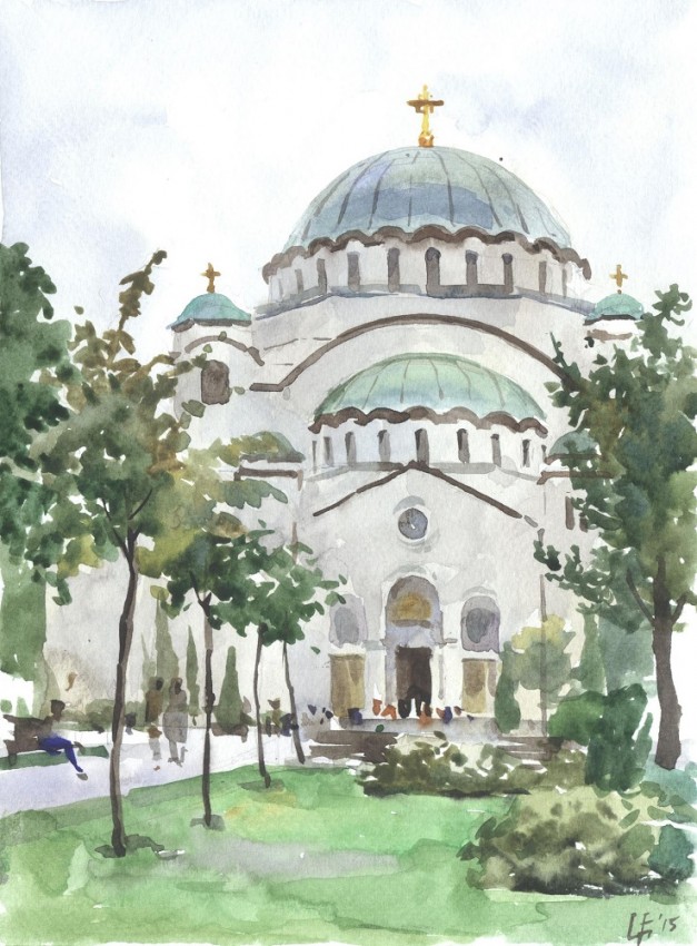 Собор святителя Саввы в Белграде