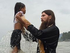 Mass Baptism in Kiamba, Philippines