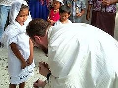 Orthodox Baptism of 13 Khmer in Cambodia