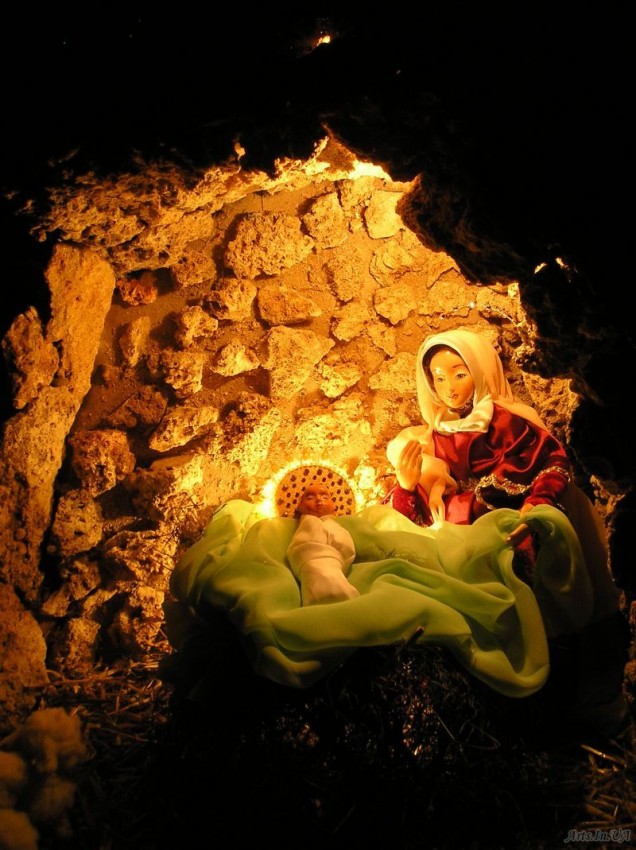 These are the kind of manger scenes you’ll find in Ukraine.
