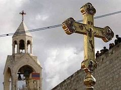 West Bank City's Only Church Keeps the Faith in Turbulent City
