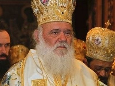 Russian Greetings to His Beatitude Archbishop Ieronymos on the anniversary of his election to the primatial See of the Church of Greece