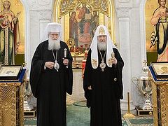 Bulgarian Patriarch Neophyte pays an official visit to Moscow