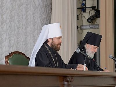 Выступление митрополита Волоколамского Илариона в Московской духовной академии 20 апреля 2016 года