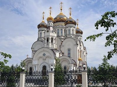 First Liturgy celebrated in unique Donbass church whose construction was interrupted by war