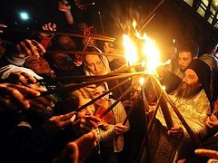 (Photos) Orthodox Christians Prepare for Holy Fire Ritual in Jerusalem This Saturday