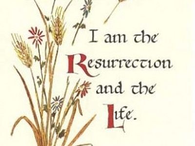 i am the resurrection and the life icon