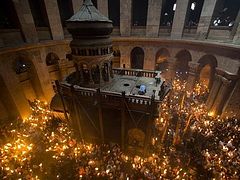 Meet the Russian priest investigating the ‘miraculous’ Holy Fire of Jerusalem