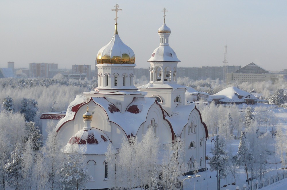 Church of Great Martyr George, Surgut, Khanti-Mansisk region (Siberia)