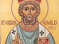 Holy Hierarch Erconwald, Bishop of London