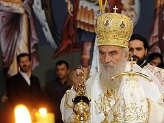 Patriarch calls on Serbs to stay in Kosovo