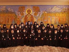 Meeting of the Holy Synod of the Church of Georgia on the Upcoming Council