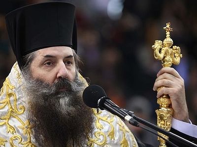 Metropolitan Seraphim of Piraeus supports hierarch prosecuted under anti-discrimination law