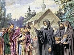 St. Sergius was a theologian in the highest sense of the word