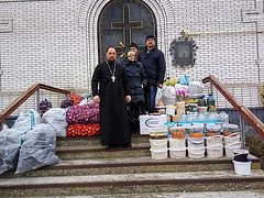 Priests deliver 17 tons of humanitarian aid to Donbass residents