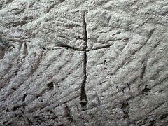 Rare Christian Cross And Menorah Engraving From Time Of Christ Discovered In Israel