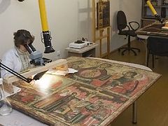 14th century fresco pieced together from debris to be returned to Novgorod’s St. Sophia Cathedral