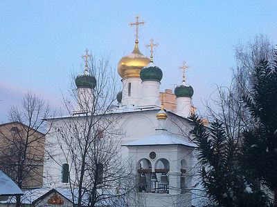 Евхаристический чин в Сретенском монастыре накануне недели о мытаре и палице, годовщины новомучеников и исповедников Церкви Русской