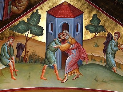 Всенощное бдение в Сретенском монастыре накануне Недели о блудном сыне