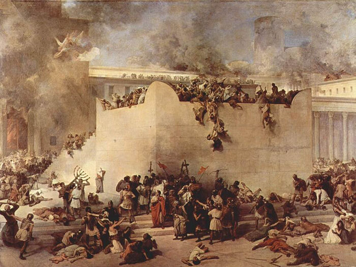 Looting of the First Temple by the Babylonians