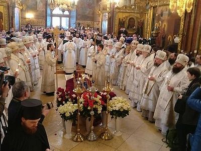 В Троице-Сергиевой лавре состоялось отпевание и погребение архимандрита Кирилла (Павлова)