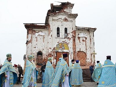 Донецк. Престольный праздник Иверского монастыря