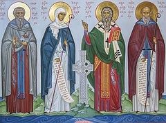 The Saints Rejoice in Moscow