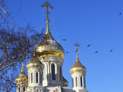 В храме Новомучеников и исповедников Российских на Лубянке прошла первая служба