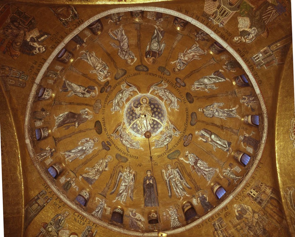 Вознесение Господне. Мозаика. XII в. Собор святого Марка. Венеция, Италия