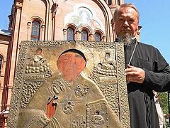 Icon missing for 100 years returns to Barabanovo church
