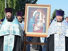 Wonderworking Marinogorsk Icon of Mother of God celebrated in Borisov, Belarus