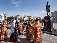 Monument to Tsar-Martyr Nicholas opened in Russian mining town