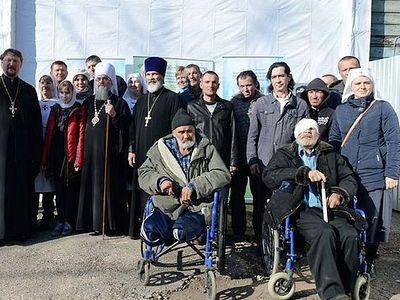 В Уфе после ремонта открылся церковный приют для бездомных