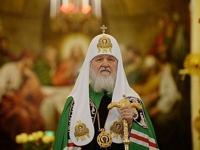 Патријарх Кирил: тежња ка власти је многима постала идол