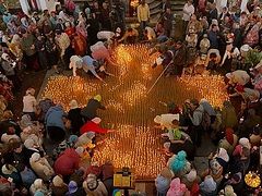 2,000 candles being lit today in Moscow in honor of abortion victims