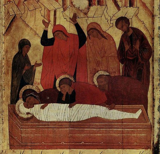 The Deposition in the Tomb.