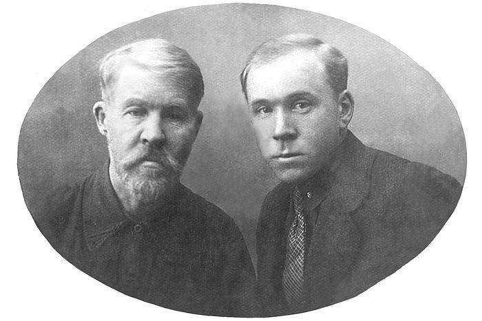 Ефим и Анатолий Оболтины 1932 г.