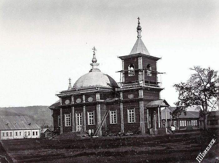 Вид церкви села Рыковское